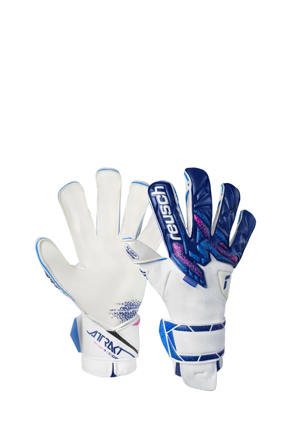 ATTRAKT RE GRIP EVOLUTION - Torwarthandschuh - blue pink white