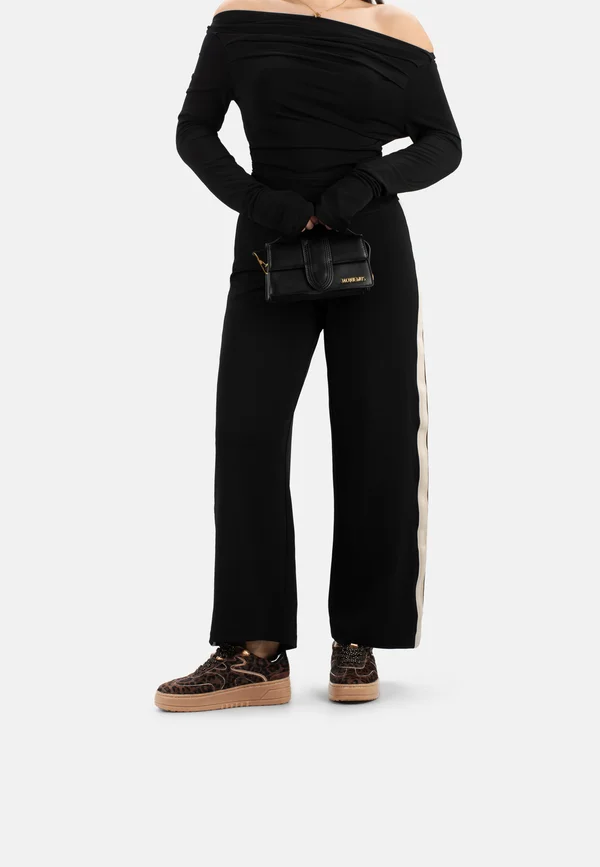 AURELIE SNEAKER - Sneaker low - brown with animal print