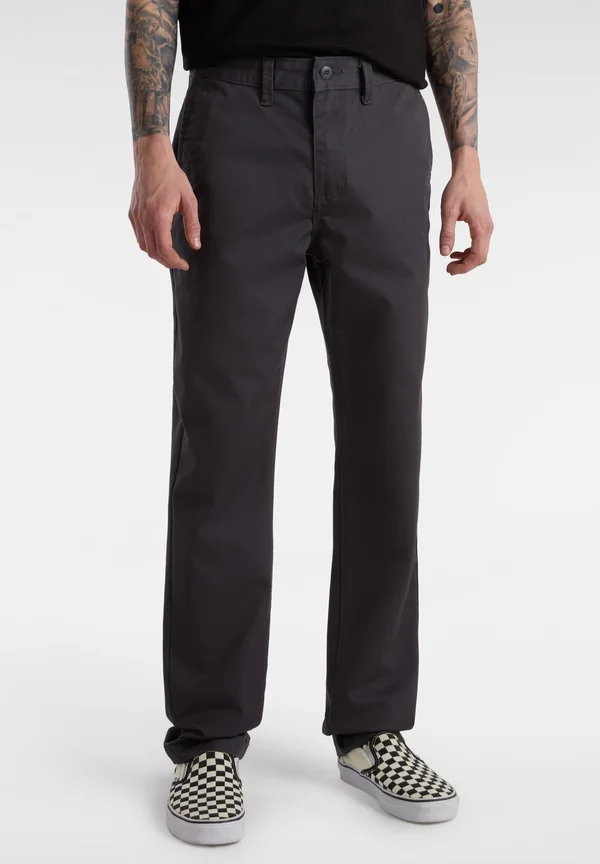 AUTHENTIC CHINO SLIM FIT - Chino - asphalt