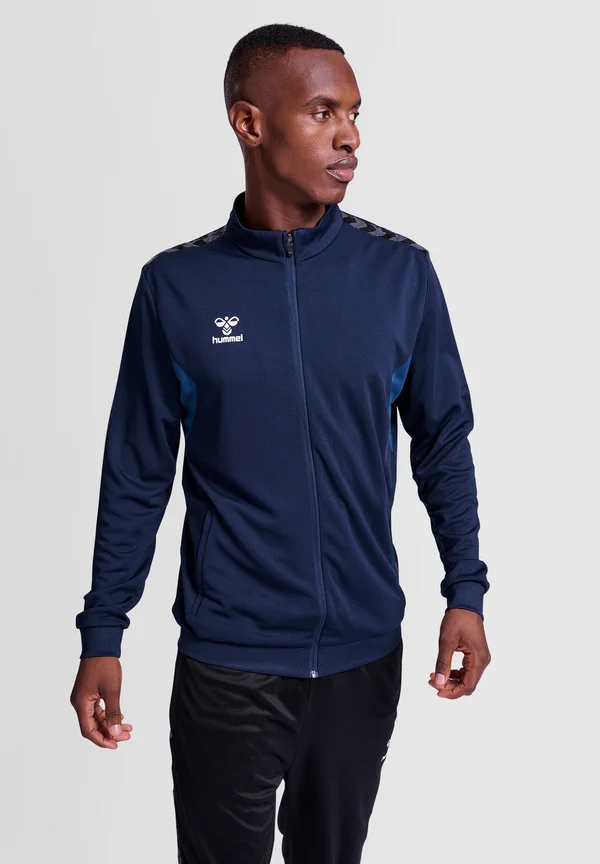 AUTHENTIC PL ZIP - Trainingsjacke - marine