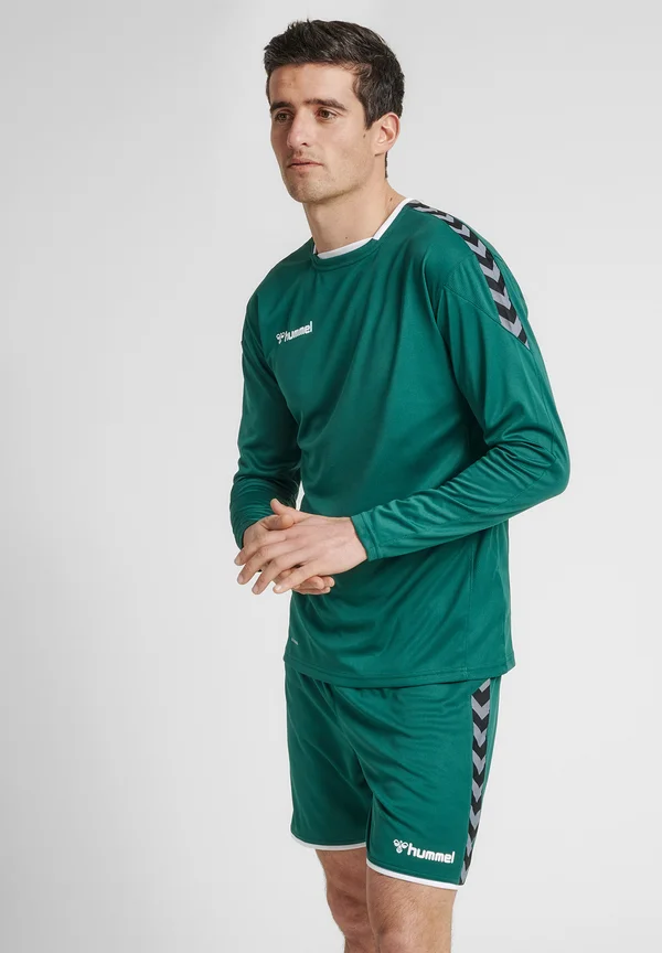 AUTHENTIC POLY - Langarmshirt - evergreen
