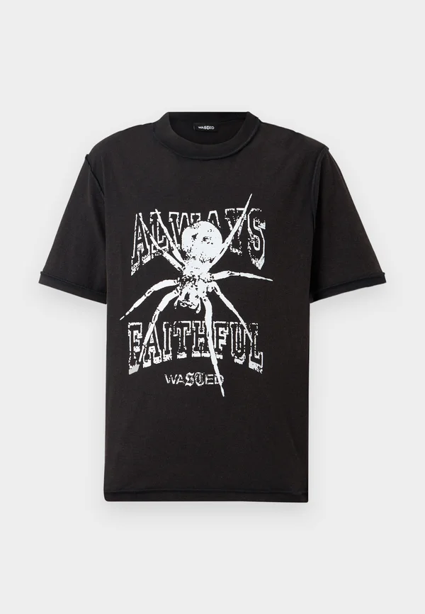 AUTHENTIC REVERSE UNISEX - T-Shirt print - faded black