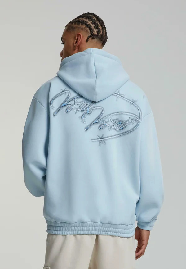 AUTHENTIC STAR LOGO OS  - Sweatjacke - light blue