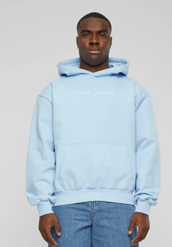 AUTOGRAPH HEAVY OS - Kapuzenpullover - light blue