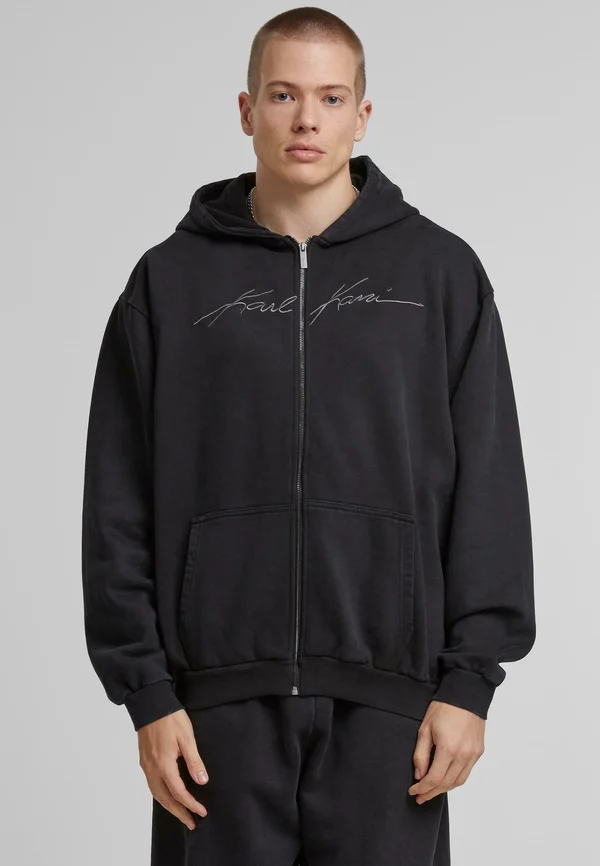 AUTOGRAPH HEAVY OS  - Sweatjacke - black