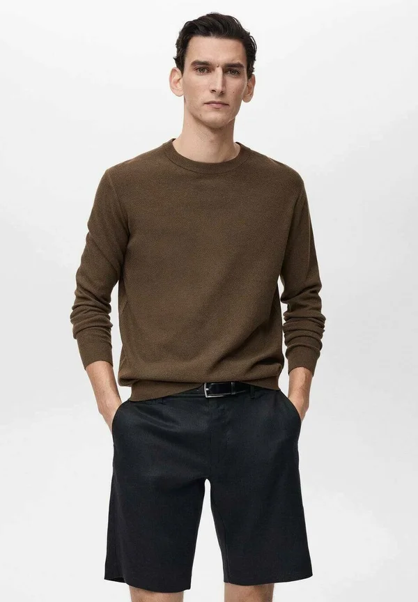 AVENA - Strickpullover - brown