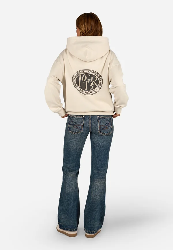 AVERSA  - Kapuzenpullover - washed cozy beige