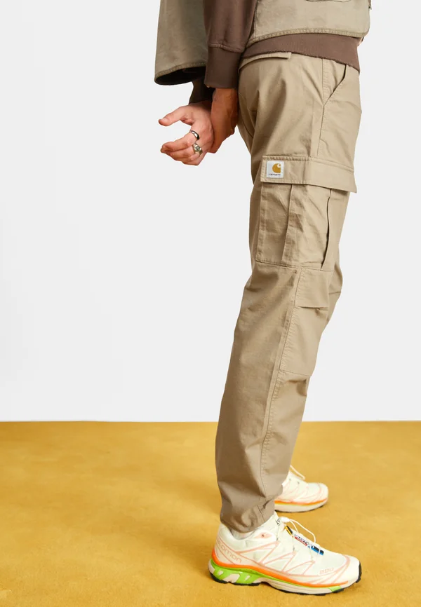 AVIATION PANT - Cargohose - khaki