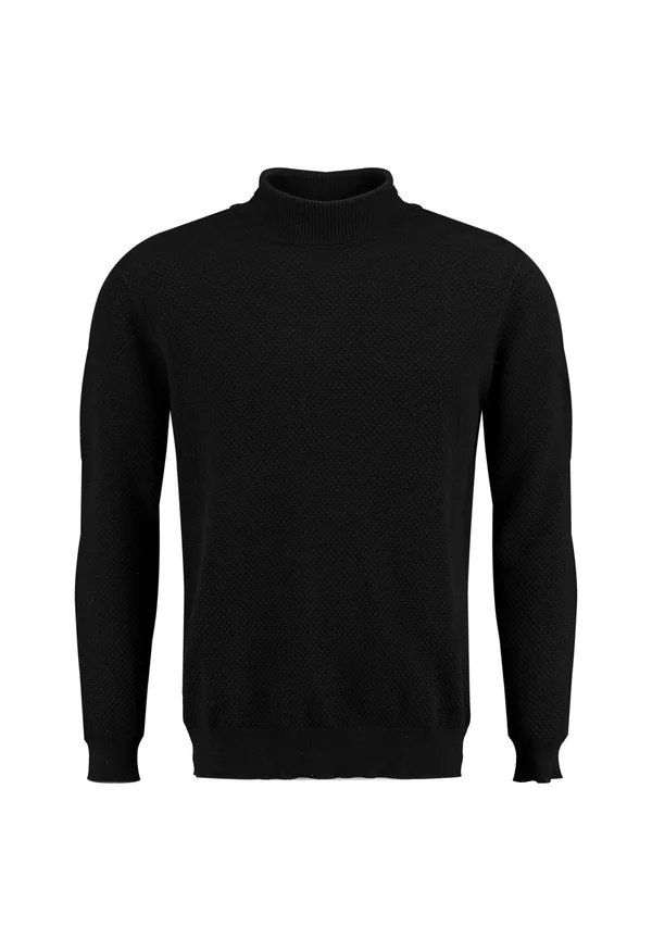 AWARD TURTLE - Strickpullover - black