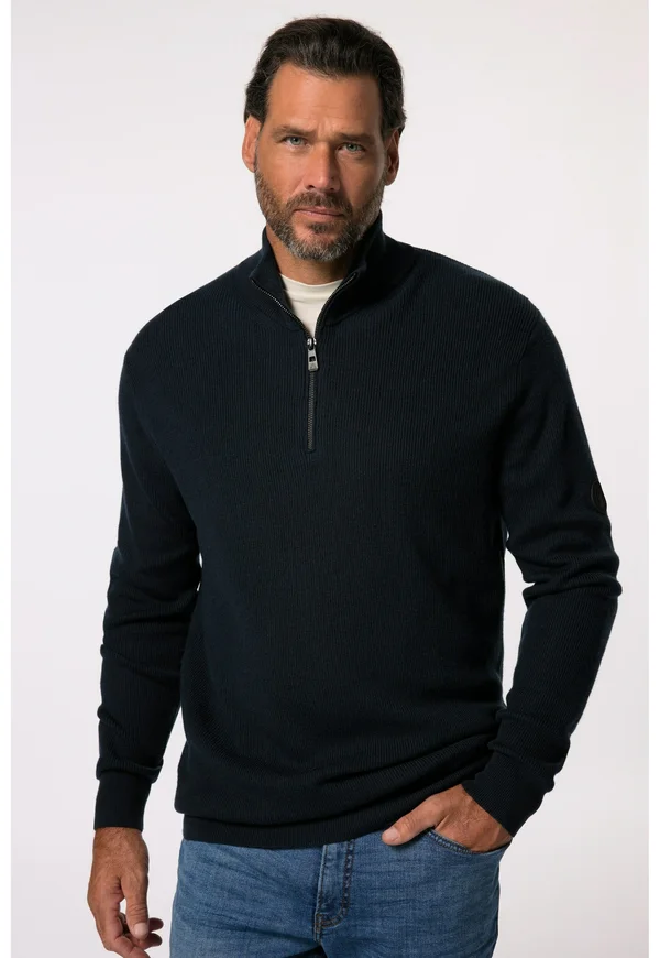 AWARE NACHHALTIGKEIT - Strickpullover - navy blue
