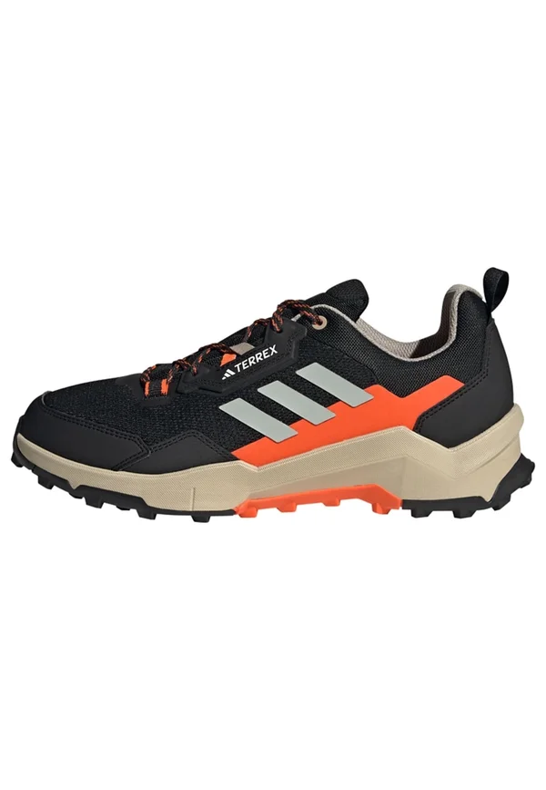 AX4 HIKING - Hikingschuh - core black    silver   impact orange