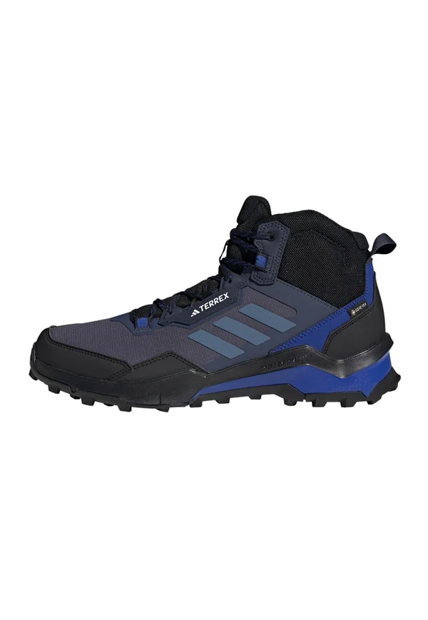 AX4 MID GORE-TEX® HIKING - Hikingschuh - shadow navy steel   semi lucid blue