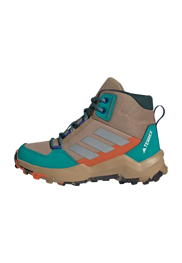 AX4R MID UNISEX - Hikingschuh - cardboard matte silver pure teal