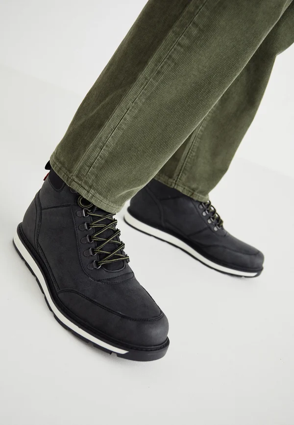 AXEL - Schnürstiefelette - regular black