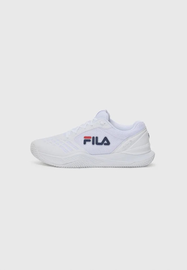 AXILUS 3 - Tennisschuh für Sandplätze - white/navy/red