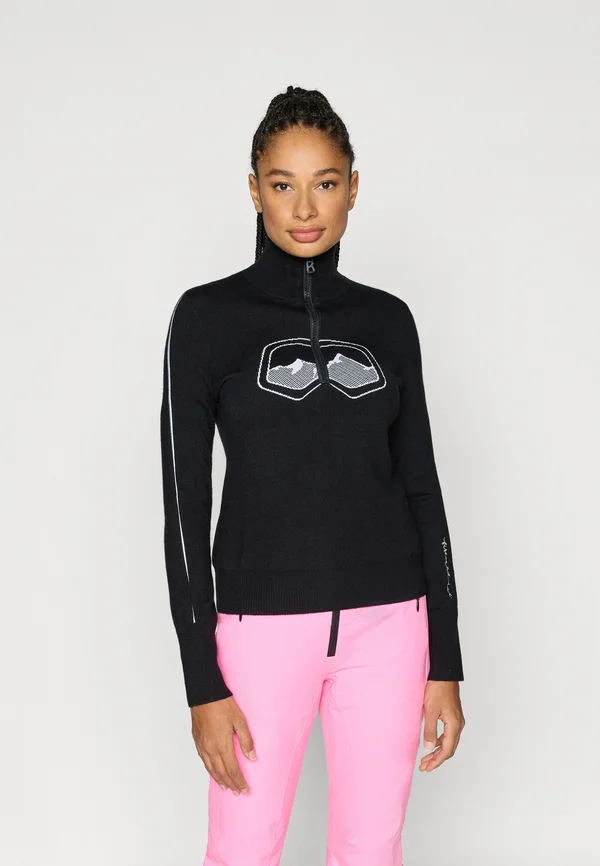 AZRA3 - Strickpullover - black