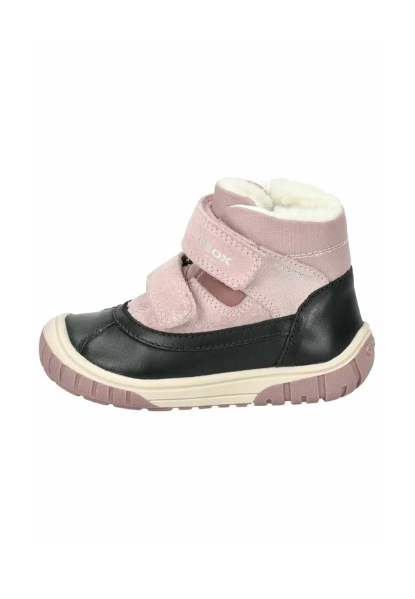 B OMAR WPF - Snowboot/Winterstiefel - black rose c