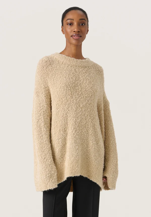 BABBETTE - Strickpullover - irish cream