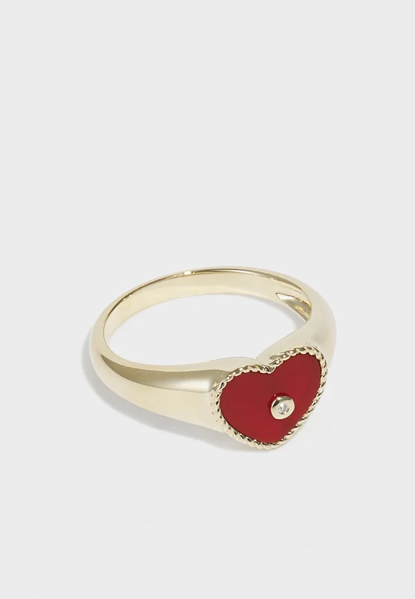 BABY CHEVALIERE CŒUR - Ring - yellow gold-coloured