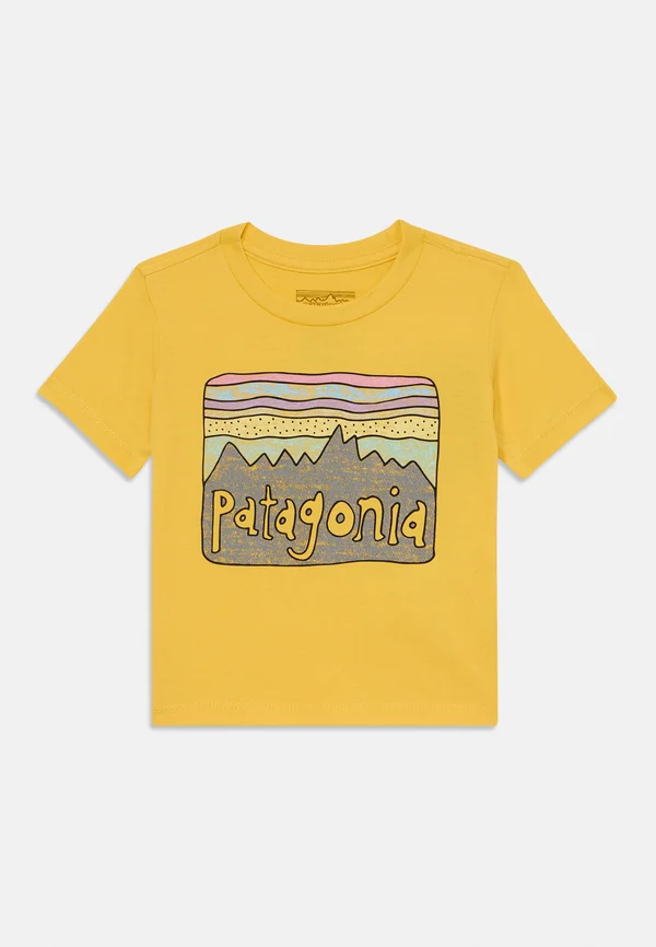 BABY FITZ ROY SKIES UNISEX - T-Shirt print - yellow