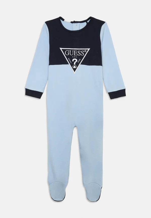 BABY INTERLOCK OVERALL UNISEX - Pyjama - blue light