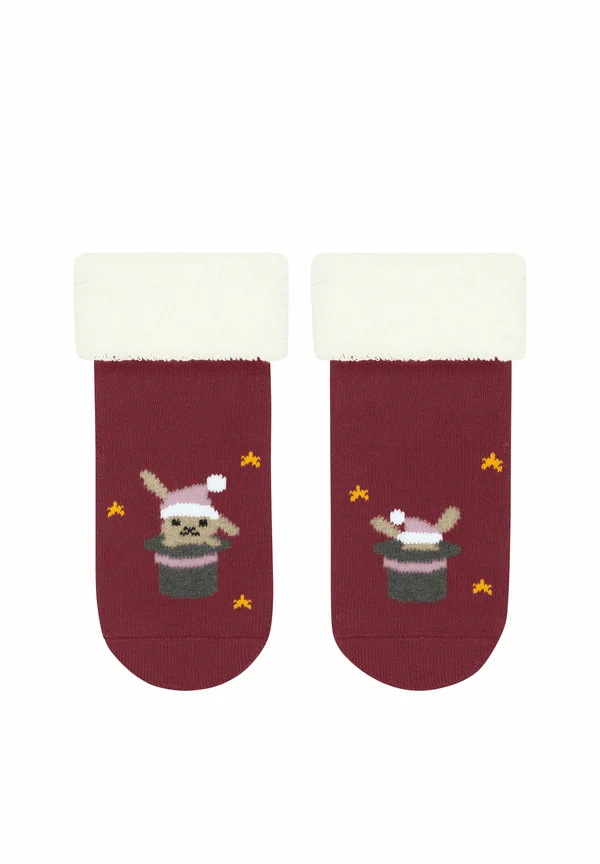 Baby Magic Bunny - Socken - ruby
