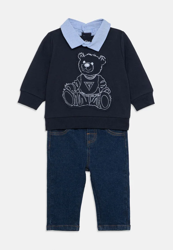 BABY SET - Sweatshirt - smart blue