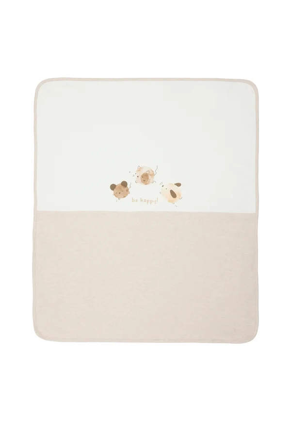 Babydecke - beige marl