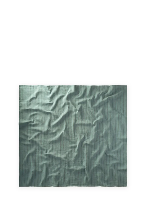 Babydecke - metallic green
