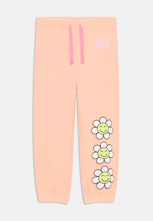 BABYGAP PULL-ON JOGGERS - Jogginghose - orange kiss neon