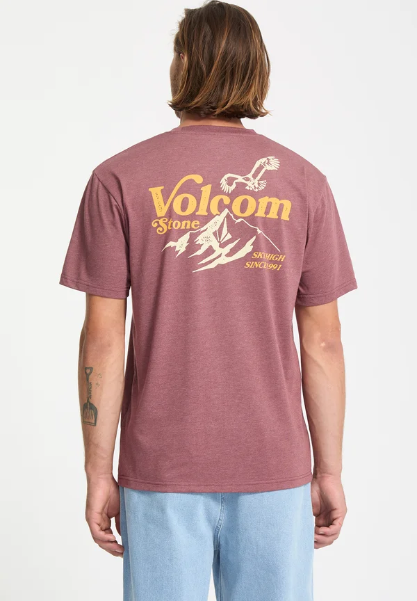 BACK COUNTRY - T-Shirt print - merlot