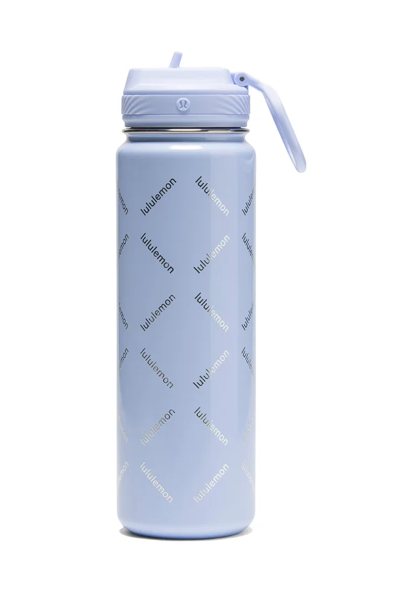 BACK TO LIFE 24OZ STRAW LID - Trinkflasche - serene blue