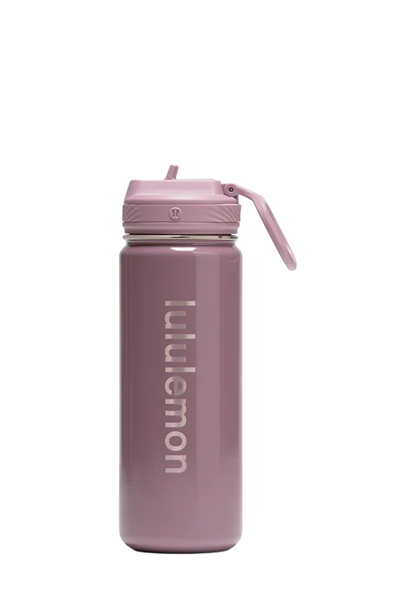 BACK TO LIFE SPORT STRAW  18OZ - Trinkflasche - lavender lux pink organza