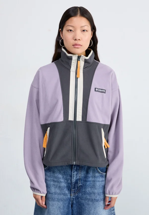 BACKBOWL™ FULL ZIP - Fleecejacke - shale purple/shark/dark stone