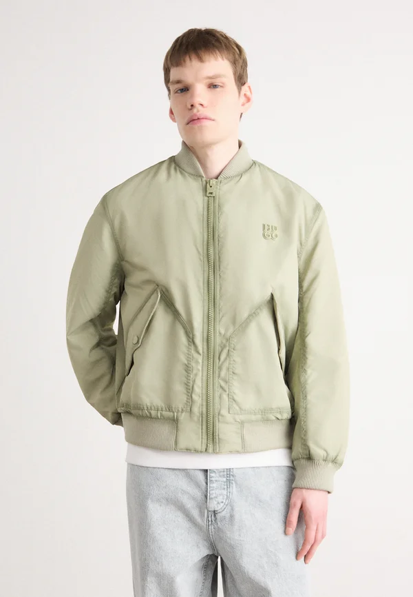 BADAM - Bomberjacke - open green