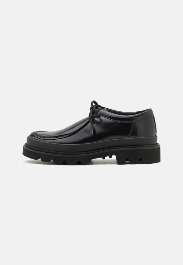BADELL SEAM - Sportlicher Schnürer - black