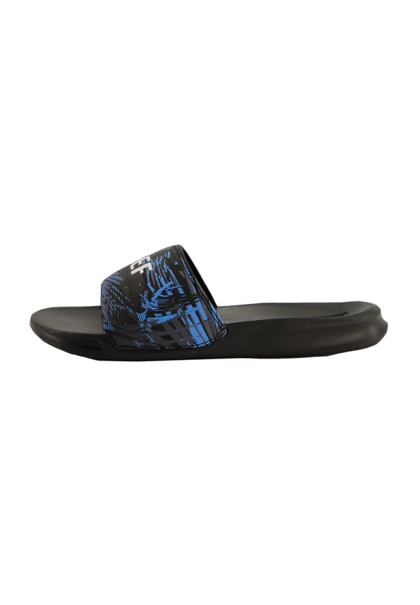 Badesandale - black faded palm
