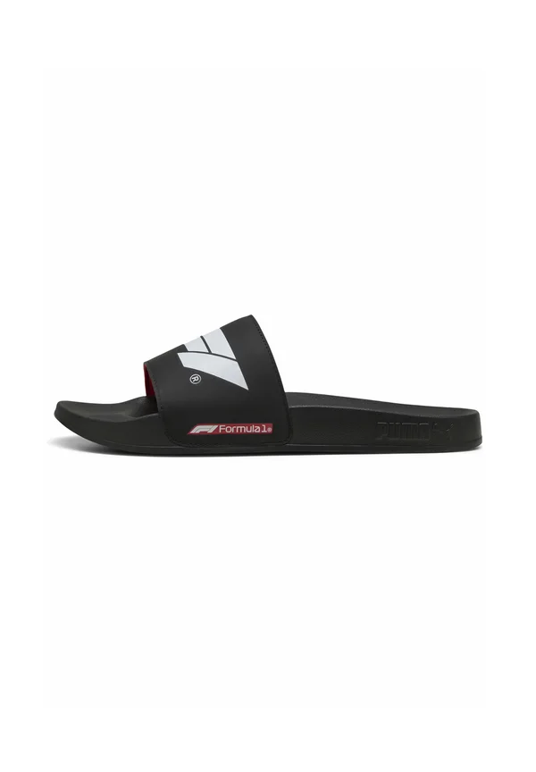 Badesandale - black/white
