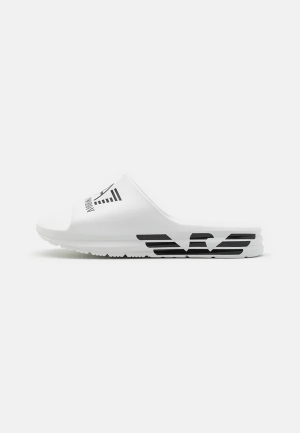 Badesandale - white/black