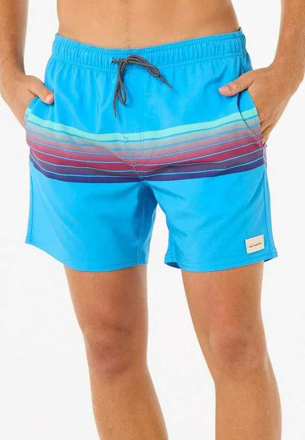 Badeshorts - blue paint