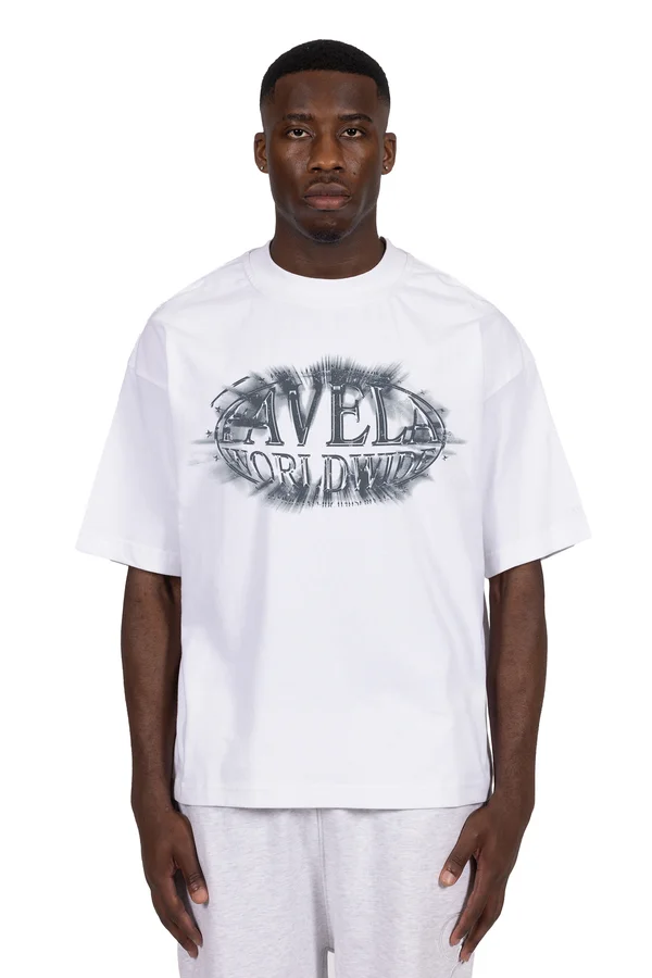 BADGE UNISEX - T-Shirt print - white