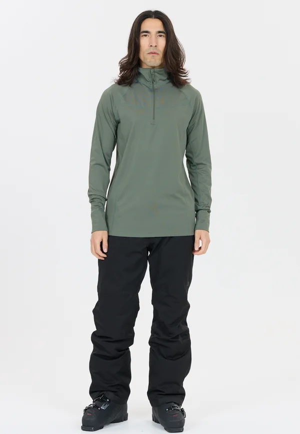 BAGGIO MIDLAYER - Langarmshirt - balsam green