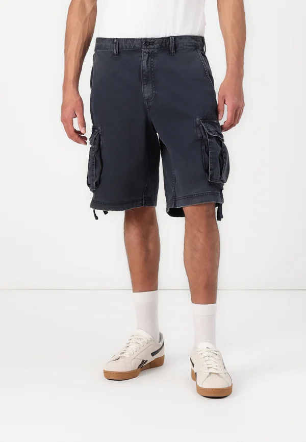 BAGGY CARGO - Shorts - moonless night