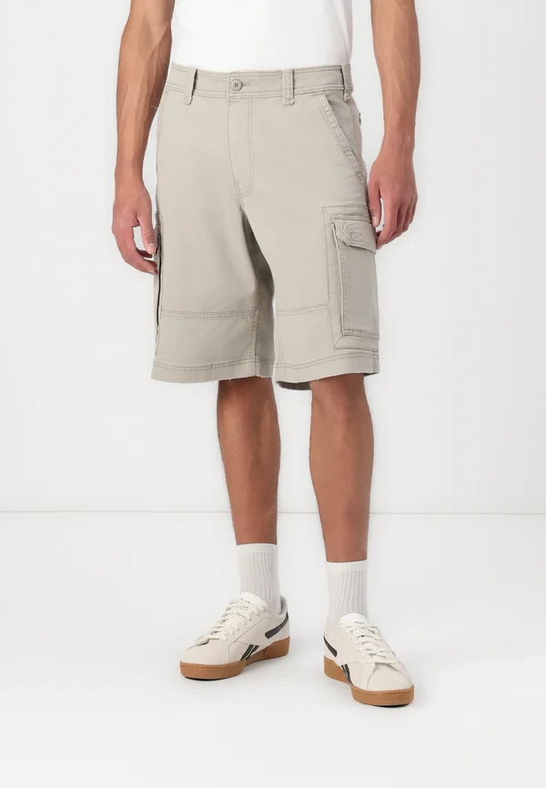 BAGGY - Jeans Shorts - khaki