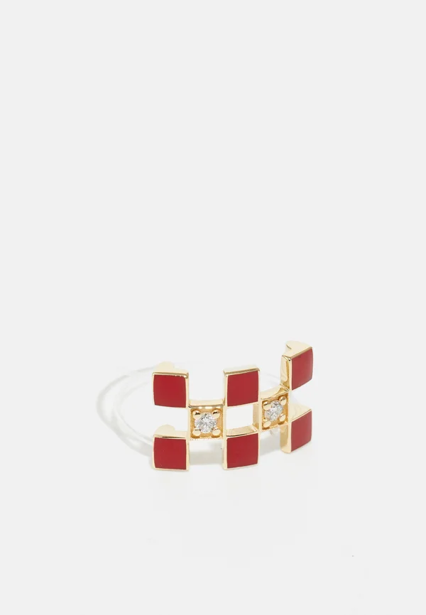 BAGUE ILLUSION LAQUE - Ring - jaune