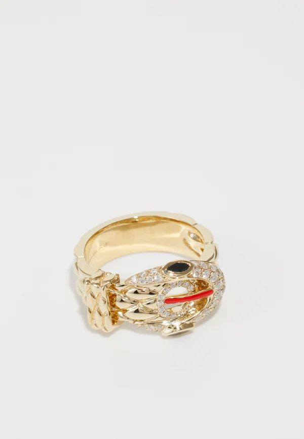 BAGUE PYTHON - Ring - yellow gold-coloured