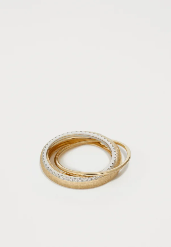 BAGUE UN DEUX TROIS - Ring - yellow gold-coloured