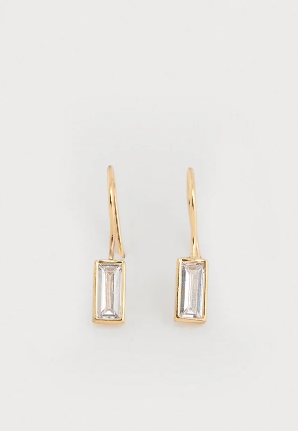 BAGUETTE DROP - Ohrringe - gold-coloured