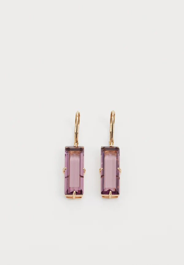 BAGUETTE DROP - Ohrringe - gold-coloured