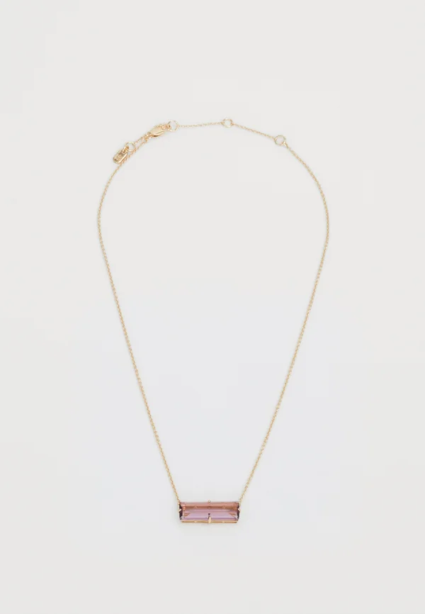 BAGUETTE PENDANT - Halskette - gold-coloured